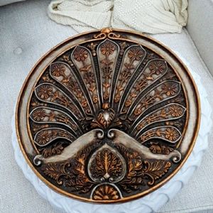 Gold Bronze Wall Decor Plaque